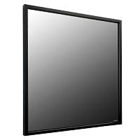 Зеркало Comforty Бредфорд 75 см черный глянец