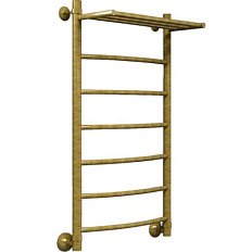 Полотенцесушитель водяной Ника Arc 100x40 см бронза