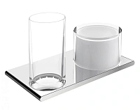 Дозатор и стакан для ванной Keuco Edition 400 11553