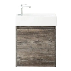 Тумба под раковину подвесная BelBagno Kraft Mini 50 см pino pasadena левосторонняя