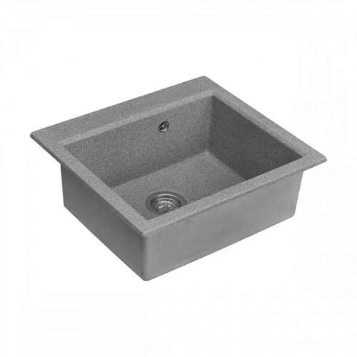 Мойка для кухни Акватон Линеа 58 см серая - фото 3
