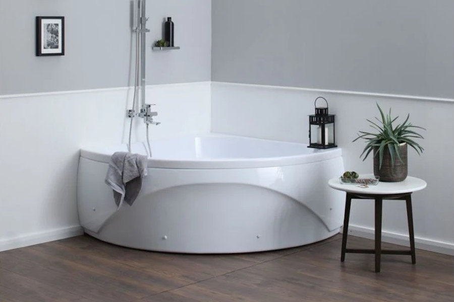 Ванна акриловая Aquanet Vitoria 130х130 00204049 (детальная фотография), современныe, hi-tech