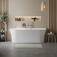 Ванна акриловая BelBagno 170x75 см пристенная