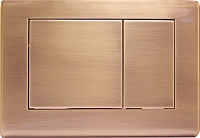 Клавиша смыва Tece TECEplanus состаренная медь