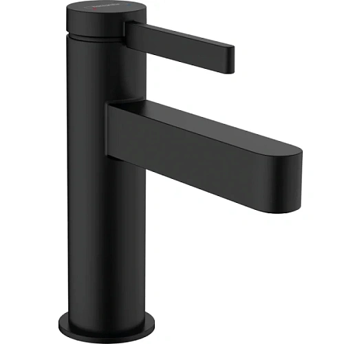 Смеситель для раковины Hansgrohe Finoris черный матовый - фото 3