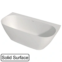 Ванна Whitecross Make, 0219.170080.200, 170 x 80 см, искусственный камень, белая матовая