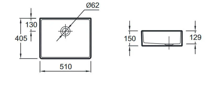 Раковина Jacob Delafon Delta 50 см белая ESA01-00 (детальная фотография), современные, hi-tech