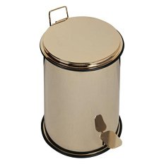 Мусорное ведро Migliore Complementi золото