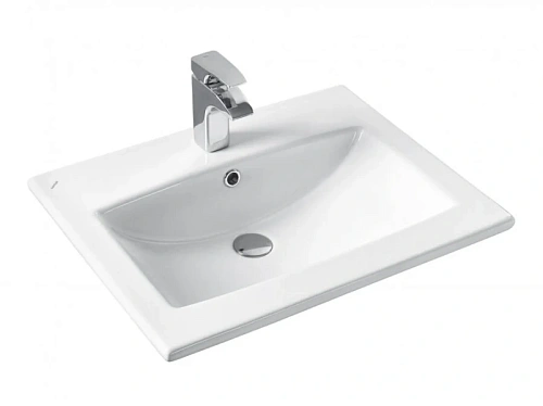 Раковина мебельная Акватон Элина 60 см белая - фото 2