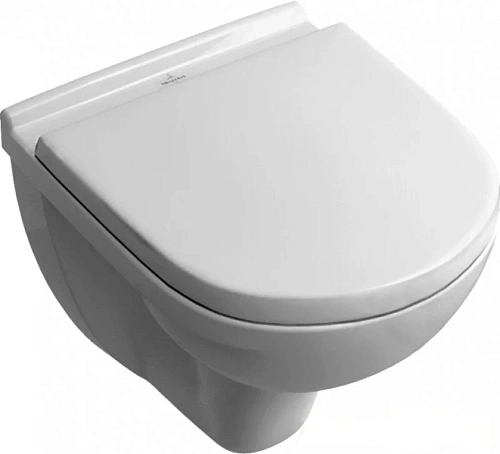 Унитаз подвесной Villeroy & Boch O.novo с сиденьем без грязеотталкивающего покрытия - фото 1