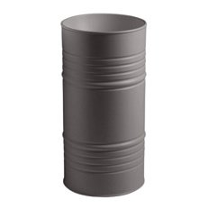 Раковина напольная Kerasan Artwork Barrel Ferro Matt