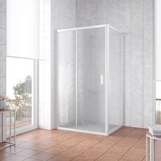 Душевой уголок стекло шиншилла Vegas-glass ZP+ZPV 120х90 02