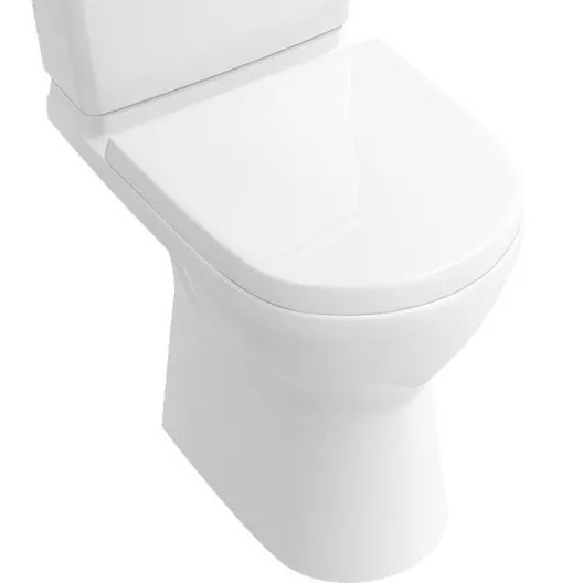 Унитаз под бачок, выпуск в стену, Villeroy&Boch O.novo 568910 (детальная фотография)