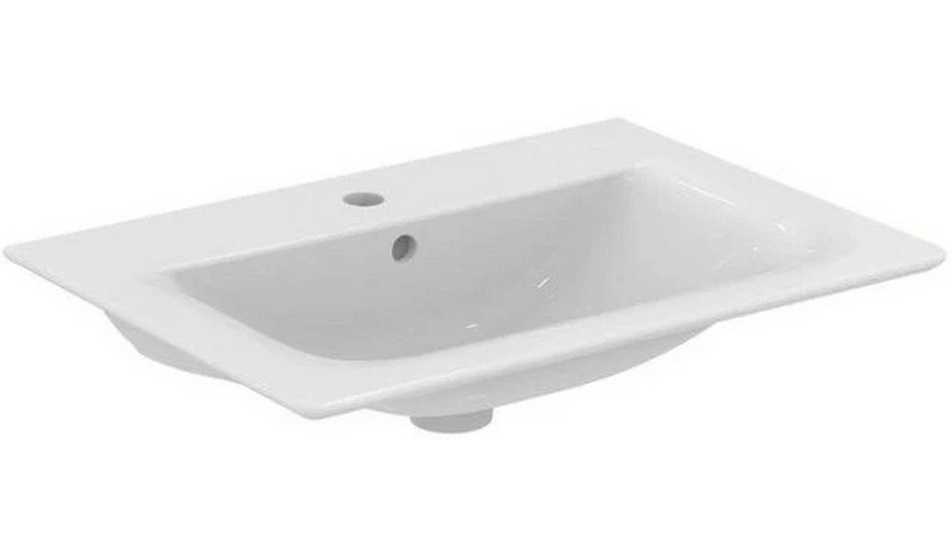 Тумба с раковиной подвесная Ideal Standard Connect Air E0818 60 см с 2-мя ящиками (детальная фотография), комплект (набор)