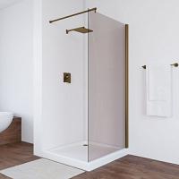 Душевая перегородка профиль бронза стекло бронза Vegas-glass