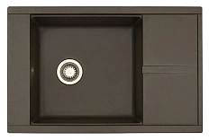 Мойка для кухни Акватон Делия 78 см кофе