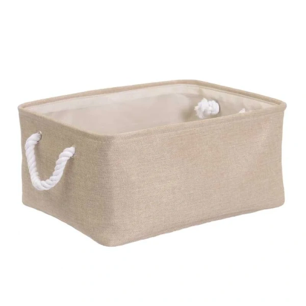 Корзина для белья WasserKRAFT Aisch светло-коричневая WB-550-M (детальная фотография), другие index_1