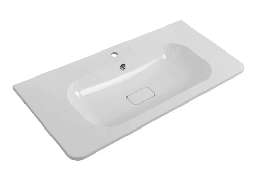 Раковина мебельная Cezares 100 см искусственный мрамор - фото 2