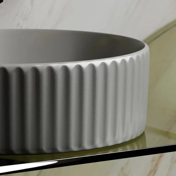 Раковина Ceramica Nova Element 36 см антрацит CN6057MH (детальная фотография), из санфарфора