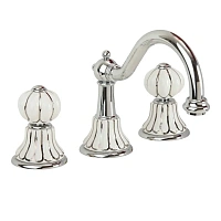 Смеситель для раковины Migliore Olivia хром/декор платина