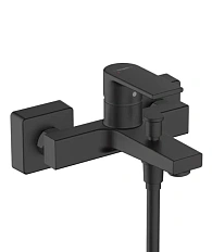Смеситель для ванны Hansgrohe Vernis Shape матовый черный