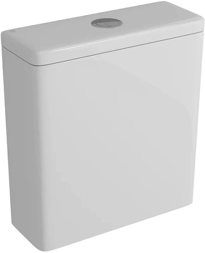 Бачок для унитаза OWL 1975 Vind Cirkel-GL белый - фото 2