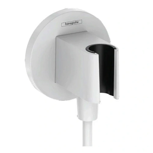 Шланговое подсоединение Hansgrohe FixFit белый матовый - фото 3