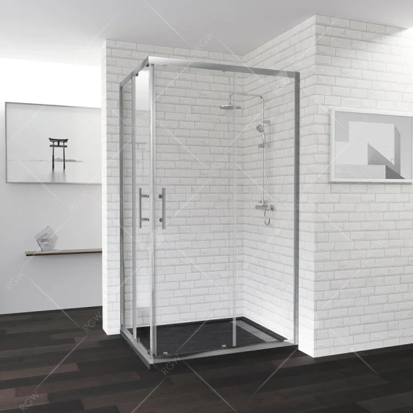 Душевой уголок RGW Passage PA-146 020814692-1 120х90 см прозрачное стекло (детальная фотография)