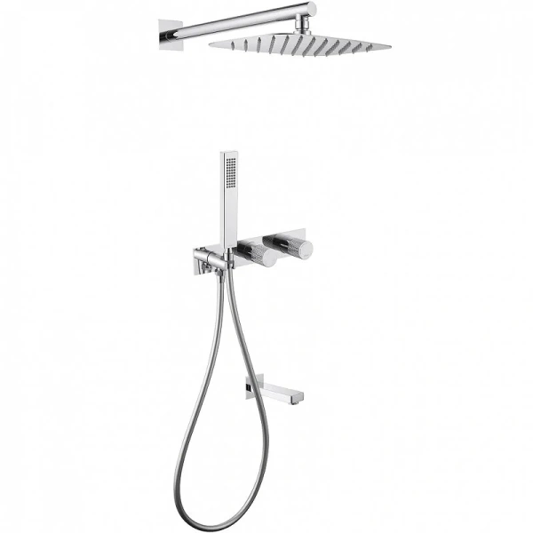 Душевой комплект Abber Rund AF8717 со смесителем (детальная фотография)