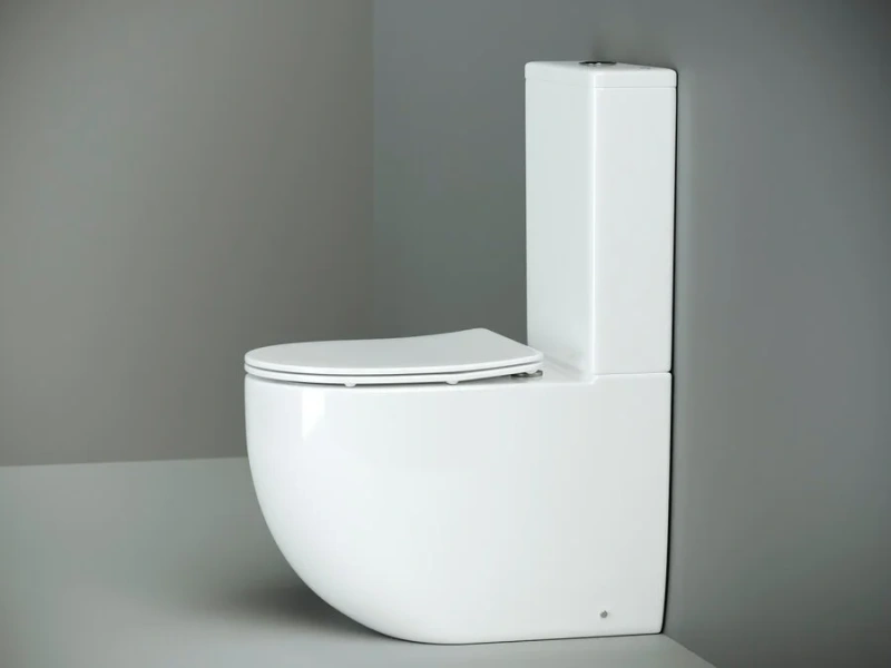 Унитаз компакт Ceramica Nova Metropol напольный CN4001 (детальная фотография), с бачком