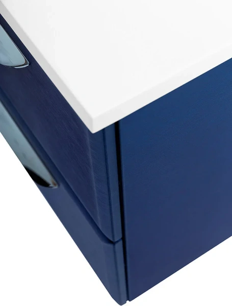 Тумба под раковину подвесная Cezares Eco 75 см sapfiro ECO-750-2C-SO-SPF-P (детальная фотография), окрашенные