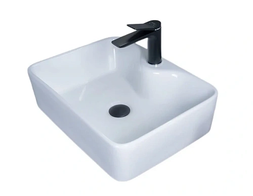 Раковина GID Geometrico N9091 48 см белая - фото 2