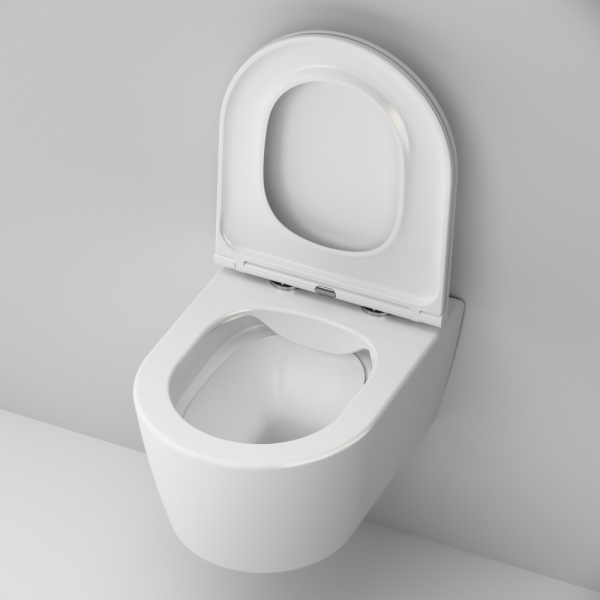 Унитаз подвесной Am.Pm Func безободковый белый C8F1700SC (детальная фотография), белые