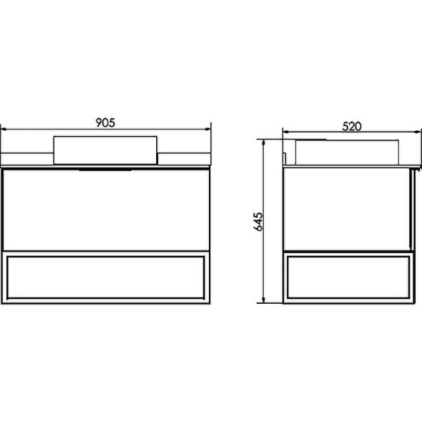Схема (детальная фотография), подвесная, пристенная