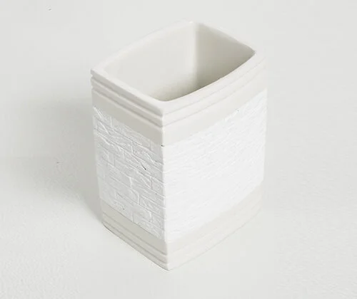 Стакан для ванной WasserKRAFT Main белый K-4728 (детальная фотография), белые