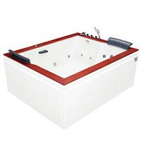 Ванна акриловая правосторонняя с гидромассажем Gemy