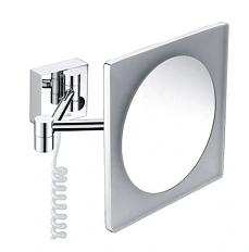 Зеркало с подсветкой WasserKRAFT 43,5 см увеличительное