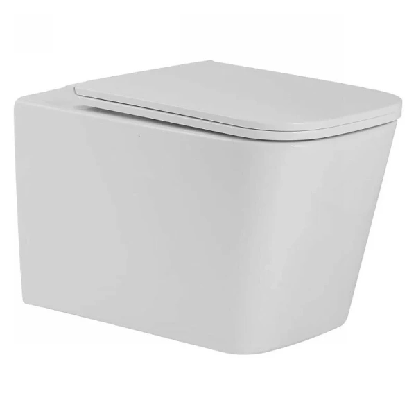 Унитаз подвесной SantiLine белый SL-5027 (детальная фотография)