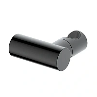 Держатель для душевой лейки WasserKRAFT черный глянец