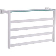 Полотенцесушитель электрический Black&White Moon 58x35 см белый матовый