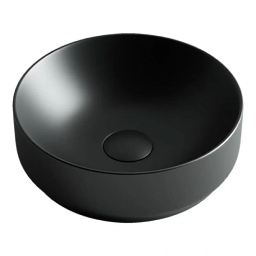 Раковина Ceramica Nova Element 35,5 см черная матовая - фото 3