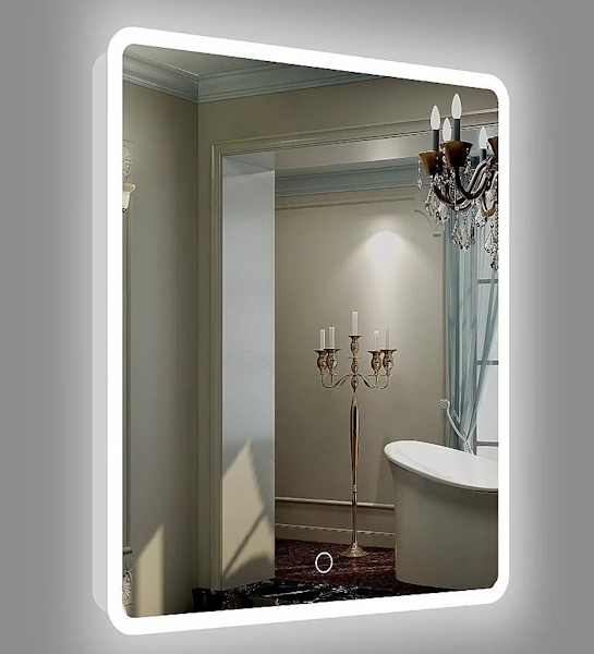 Зеркало для ванной La Tezza 100х80 LT-M10080-s (детальная фотография), современные, hi-tech