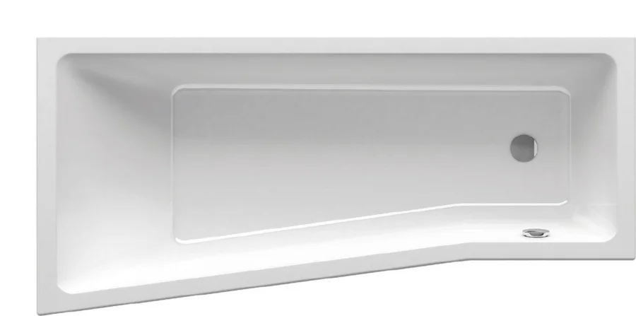 Ванна акриловая, правый вариант, Ravak BeHappy II 150 C991000000 (детальная фотография), недорогие, маленькие