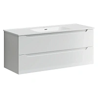 Тумба под раковину подвесная Sancos Norma 2.0 120 см белая