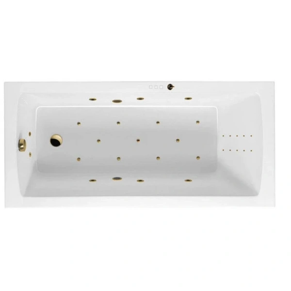 Ванна гидромассажная Excellent Aquaria Ultra Nano 150 x 70 см, белый/золото, WAEX.AQU15.ULTRANANO.GL (детальная фотография)