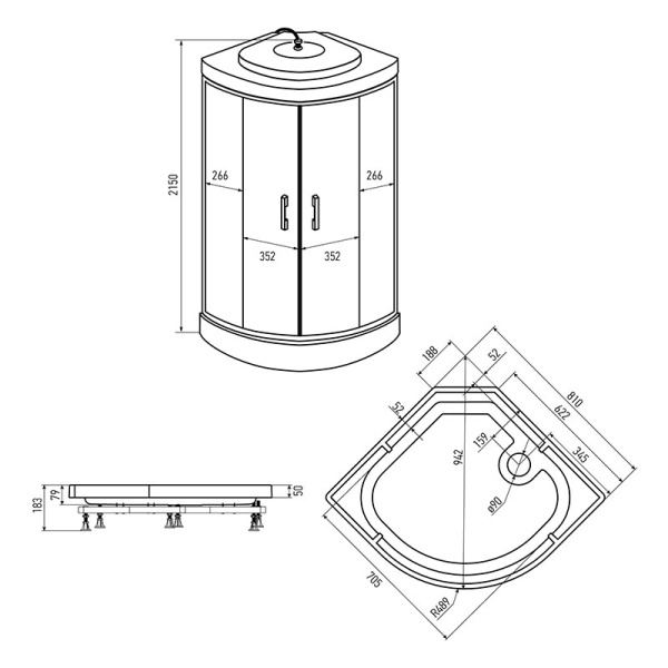 Схема (детальная фотография), со стеклянными задними стенками