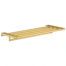 Полотенцедержатель Hansgrohe AddStoris полированное золото