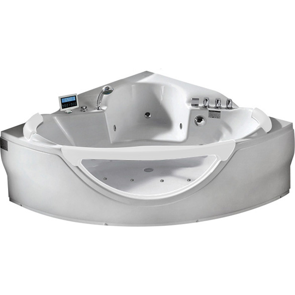 Ванна акриловая Gemy G9025 II 155х155 см (детальная фотография), белые