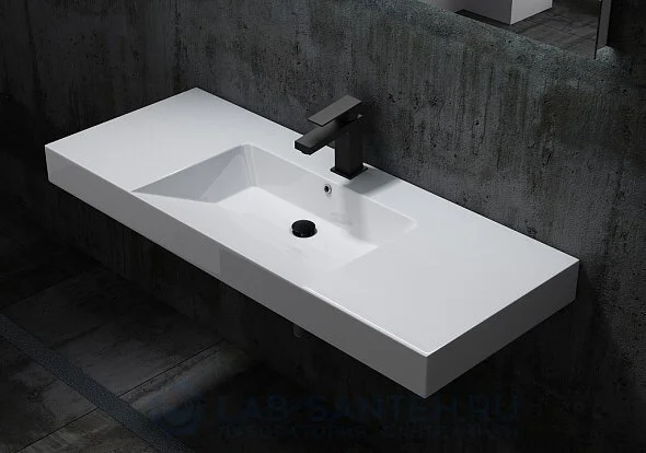 Смеситель для раковины Paffoni Elle черный EL071NO (детальная фотография), современные, hi-tech