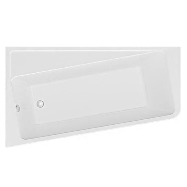 Ванна акриловая 1Marka Direct 170х100 см асимметричная 01дир1710л (детальная фотография)